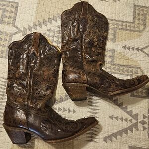 Corral Brown Western Cowboy Boots